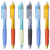晨光（M&G） 热可擦笔3-5年级中性笔笔芯摩易檫磨魔力优握可擦水笔可爱卡通男女小学生0.5黑晶蓝色 蓝色6支 按动 笔杆随机（H7101）