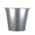 冰禹 BGA-87 圆形白皮铁桶 镀锌桶 清洁加厚手提水桶 垃圾铁桶 10L