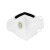 优维斯（UVEX）silv-Air 8733110带呼气阀折叠式防尘口罩色FFP1 白色（15只/盒）企业专享