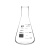定制玻璃三角烧瓶烧杯锥形瓶带塞50/150/250/500/1000ml化学实验 环球牌广口300ml