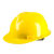 轻便安全帽头盔工地建筑工程工厂劳保五金批发安全帽子防砸防晒 V型普通款 黄色