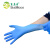 塞莫诗SI&MOOS一次性丁腈手套耐磨工业维修实验室家用清洁卫生 蓝色加强加厚型N906BL 100只 中号M