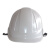 代尔塔(DELTAPLUS） 安全帽ABS工地防砸防撞男女安全帽 102106 白色 1顶