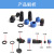 IP68防水航空插头插座连接器SP13/SD16-20-28公母对接头 SP13-2芯(直头+对接座)
