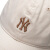 MLB帽子 四季款运动帽男女同款棒球帽NY青少年鸭舌帽户外休闲遮阳帽 纽约洋基队/浅米色 F2（建议51-53头围）