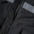 安赛瑞 长款风衣式雨衣 劳保雨披带透明帽檐 黑色2XL适合125-140斤 28734
