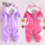 迪士尼（Disney）女童套装冬装加绒两件套中小童0-4岁冬季婴儿衣服女宝宝保暖外套 加绒羊粉 80cm