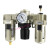 适用气源处理过滤器三联件AC2000/3000/4000-02-0304油水分离器调压阀 AC3000-03配6mm接头