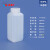 化科 实验室用 pe密封塑料方瓶 化学分装试剂瓶 150ML方瓶半透明,30个