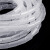 冰禹 PE塑料缠绕管 电线线束保护带绕线管 黑色14mm*6米 BYH-288