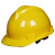 安全帽工地透气国标加厚头盔施工建筑工程电力防护帽男士定制LOGO 标准V型透气红色
