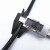 RVV2*6平方毫米软护套线国标铜芯两芯电线进户电缆二芯电源线 5米 黑色