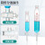 玻璃筒形型滴分液漏斗四氟活塞恒压漏斗实验室玻璃仪器耗材25/50/100/250/500/1000m 玻璃活塞具刻度100ml