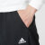 阿迪达斯 （adidas）运动套装男装 2024夏上新款跑步训练休闲短袖T恤五分裤短裤两件套 白色大LOGOT恤+小LOGO五分裤 2XL/185