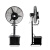 菲尼泰科 工业喷雾电风扇 FS-65 大功率水冷雾化加冰湿降温商用户外落地扇 650型(固定款) 