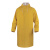 代尔塔 407005 工作雨衣带荧光条风衣款黄色XXL码1件装