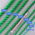 品之德 PHC-011塑料绳尼龙绳货车捆绑绳绿色绳耐磨晾衣绳户外手工编织绳子 4mm 50米