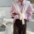 IandFeeling韩版针织羊毛披肩女春夏季外搭纯色小披肩空调房披肩假领子 咖啡色 均码（长度100cm）
