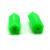 玖鼎新 塑料膨胀管螺丝墙塞钉彭胀管环保塑胶壁虎塑料膨胀胶塞绿色 8*31 (500个/包)