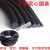 丁青橡胶O型条胶条黑色密封耐耐酸碱腐蚀耐油圆条减震圆形橡胶绳 高质量圆形7.5mm10米价