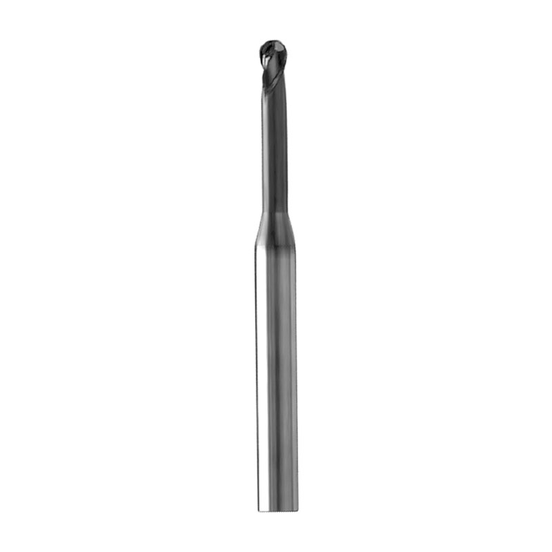 刃天行立铣刀PGLB20025-050L04 通用加工3刃 长颈短刃球头铣刀   订制品