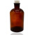 试剂瓶玻璃细口瓶小口瓶密封配胶塞30ml60ml125ml250ml500ml1000 棕色细口60ml+橡胶塞 （新2#）