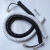 MAKE MODE MM4P26黑色 美美耐拉伸电话机耳筒绳、曲绳2.6米超长电话机手柄线