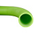 海斯迪克 PE通风管 空调排风波纹管新风系统 塑料软管双壁波纹管 φ110mm 绿色 30米 HK-618
