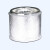 小型直筒扁圆冷肼液氮干冰保温低温反应实验室玻璃仪器 150*360mm（内直径*内高度）