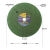 蓝凤凰  355*2.5*25.4 金属不锈钢大锯片 切铁沙轮片 切割机砂轮片355型切割片5片装