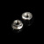 航典法兰螺母M5M6M8六角锁紧防滑花齿螺帽镀锌镀镍工业铝型材配件 法兰螺母M5-镀镍50个