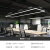 LED办公室灯创意照明现代简约吊灯长条工程个性商业 套餐三(八人位)