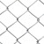 安晟达 热镀锌铁丝钢丝勾花网围栏菱形网格养殖网果园网养殖网养狗防护网 2毫米粗5厘米孔1.8米高20米长