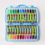 紫鼠水彩笔可水洗儿童礼物涂色笔绘画环保无味12色18色24色 【经典款蓝盒】-24色水彩笔