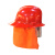 三奇安 97款消防头盔消防装备阻燃头盔帽子 消防服头盔消防安全帽 消防器材防护头盔 红色款 可定制logo