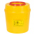 适用于利器盒废物诊所锐器盒垃圾桶黄色用圆形一次性医院针头 圆形6.5L