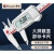 桂林广陆电子数尺高精度原点防水油标0-150-200-300 塑料壳0-300mm