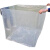 PE透明四方袋防尘防雨加厚立体方底塑料袋大型机器生产设备包装袋 (长120*宽90)*高160cm