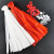 冰禹 水果网袋网兜 尼龙塑料小网眼袋 网兜编织袋 40cm红色加厚(100个) BYH-282