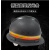 YKW 煤矿专用安全帽 光面玻璃钢常规款白色带灯含充电器