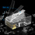 XPWY RJ45六类水晶头网线水晶头千兆网络接头 工程级网线连接器 Cat6镀金水晶头100个/盒