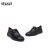 星期六男鞋（ST&SAT）时尚牛皮革舒适耐穿百搭休闲鞋SS91129801 黑色 38
