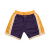 MITCHELL & NESS复古蓝球运动裤 JUST DON联名款 NBA湖人队 MN男运动短裤 紫色 M