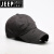 吉普（JEEP）高档精品复古帽子男个性做旧破洞棒球帽夏潮嘻哈百搭软顶鸭舌帽女 灰色 可调节(55-60CM)