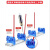 安达通 接线端子 铜件接线板实验试验保险接线端子 端子WD-2.5-4(蓝色)100个/包
