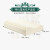 泰嗨（TAIHI）天然乳胶枕头泰国进口颈椎枕芯橡胶枕头乳胶枕芯带枕套 特拉雷高低平面枕 单只装