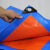 伏兴 FX995 PE篷布防雨布塑料遮雨布防晒布防水布 蓝橘色8m*12m