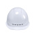 懒牛国标安全帽工地ABS V型欧式加厚透气-白色电力建筑领导用头盔
