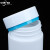 中环力安 塑料便携密封胶囊瓶小药瓶空瓶子便携密封带盖胶囊迷你便携密封分装 （10个）颜色随机250ml