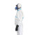 添盾 TD-BP9616胶条型 白色带帽连体式限次性工业防护服 白色 XXL